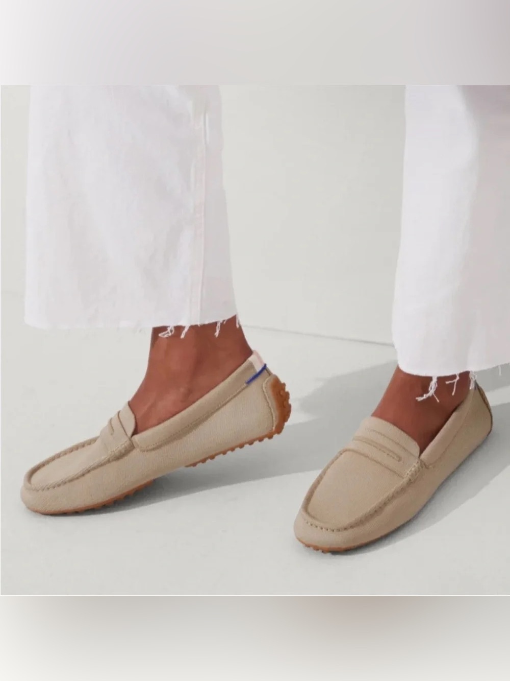 Rothy's The Daily Driver Loafer in Sesame - Picture 9 of 9